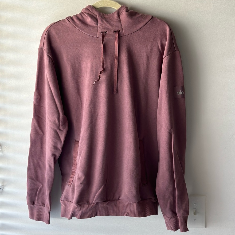 ALO Yoga Dusty Purple Hoodie for sweatsuit (check out the cargo sweats too!)